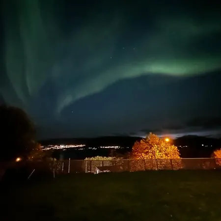 A Place For Aurora In Wintertime And Midnight Sun In Summer-time! *