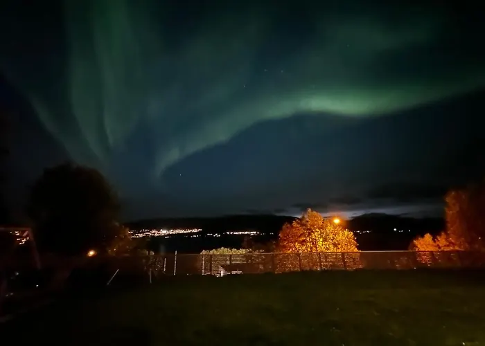 A Place For Aurora In Wintertime And Midnight Sun In Summer-time! *