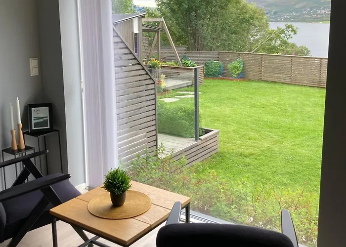 A Place For Aurora In Wintertime And Midnight Sun In Summer-time! *