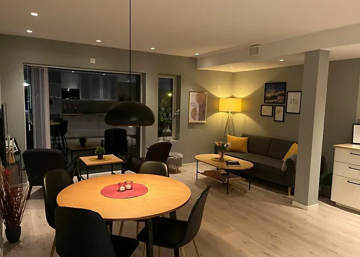 A Place For Aurora In Wintertime And Midnight Sun In Summer-time!